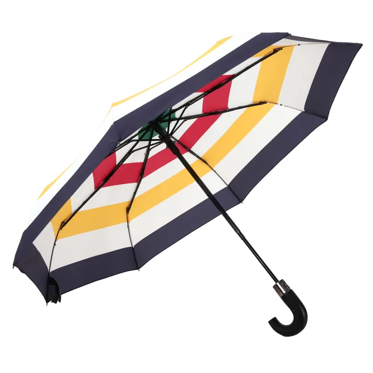 21 "X8K Защита от солнца и дождя с индивидуальным дизайном логотипа внутри печати Классический походный прямой зонт