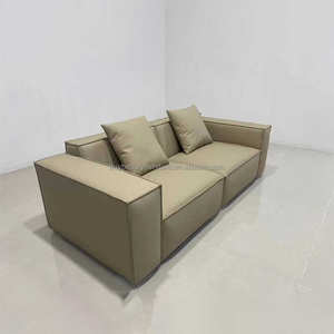 Morbido divano rettangolare a due posti Set mobili quadrati in tessuto per alberghi e ospedali-arredamento all'ingrosso - Product Image 6