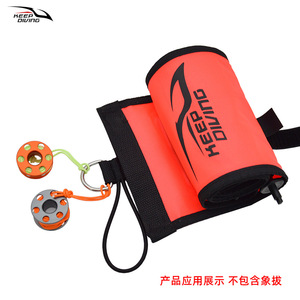 KEEP DIVING Mini Carrete Luminoso de Aleación de Aluminio para Buceo, Colgante de Boya, Pequeño Accesorio, Recuerdo, PS 043 - Product Image 3