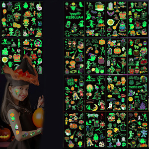 Adesivi Tatuaggio Luminosi Personalizzati All'Ingrosso, Impermeabili, per Halloween - Product Image 2