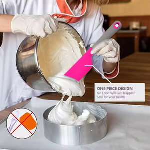 Spatule en silicone multifonctionnelle résistante à la chaleur et antiadhésive de qualité alimentaire pour la cuisine et la pâtisserie - Product Image 6