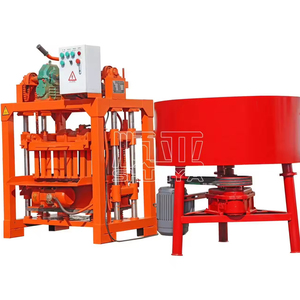 <strong>QMJ4</strong>-40 Hollow Sand <strong>Block</strong> <strong>Concrete</strong> Cement Paver Brick Making Machine - Product Image 1