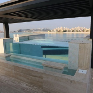 Sistema de Paredes para Piscinas de Acrílico |   Muro de Visualización Estructural de PMMA para Piscinas Infinitas en Azoteas de Hoteles - Product Image 1