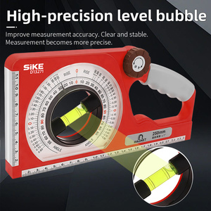 Inclinómetro Multifunción, Instrumento de Medición de Pendientes para Ingeniería y Construcción, Regla de Ángulo de Nivel, Plástico, Precisión de 0.01mm - Product Image 5