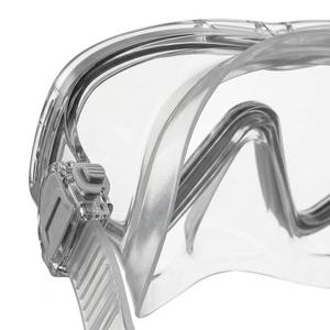 Masque de plongée à tuba GLIWAY Dry Top panoramique avec verre trempé de 4,0 mm, anti-buée, protection UV, équipement de plongée en silicone pour adultes - Product Image 6