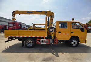 Grúa Montada en Camión Ligero JMC <span class=keywords><strong>de</strong></span> Doble Cabina, Motor Isuzu, Bomba Hidráulica, Capacidad <span class=keywords><strong>de</strong></span> 2-3 Toneladas, Pluma Telescópica, Venta Directa <span class=keywords><strong>de</strong></span> Fábrica - Product Image 5