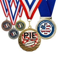 Piala Medali Emas Terbuat dari Paduan Seng untuk Acara Olahraga Bola Basket, Sepak Bola, dan Maraton