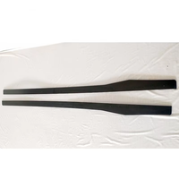 Becquet latéral en fibre de carbone style PSM pour Mercedes-Benz W205 C63 AMG, kit carrosserie
