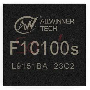 ביצועי עלות 2024 Allwinner F1C100S מובנה DDR מאסטר למידה מכונת Ic שבב מעבד מעגלים משולבים 10 X 10 מ""מ