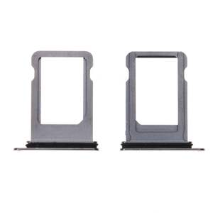 Vassoio porta SIM per iPhone X nero, ricambio - Product Image 1