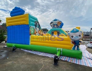 Château gonflable Octonauts de haute qualité avec trampoline de saut d'amusement géant pour parc en plein air enfants jouent - Product Image 5