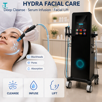 Appareil d'hydrodermabrasion, machine à jet d'oxygène pour le visage, machine hydro-faciale, équipement de salon de beauté, spa