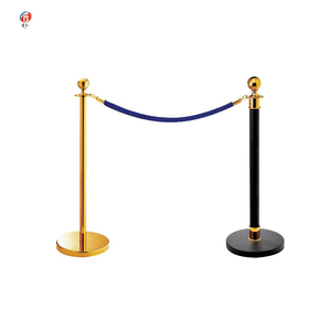 Dây Thừng Và Rào Chắn Kiểm Soát Đám Đông Thảm Đỏ Lan Can Trụ Bằng Thép Không Gỉ Nhiệm Vụ Nặng Nề Cho Hàng Đợi Màu Hồng - Product Image 2