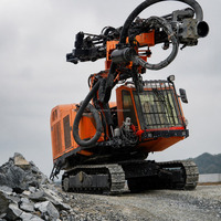 Foreuse hydraulique sur chenilles Kaishan KL511 avec moteur Cummins, pompe et moteur diesel 194 kW pour le forage de roches dures