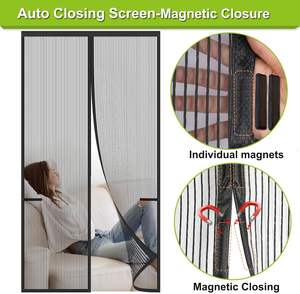 <span class=keywords><strong>Rideau</strong></span> noir moderne de <span class=keywords><strong>porte</strong></span> magnétique robuste de 38x82 pouces pour les hôtels en maille résistante aux insectes et aux <span class=keywords><strong>d</strong></span>échirures de <span class=keywords><strong>porte</strong></span> <span class=keywords><strong>d</strong></span>'<span class=keywords><strong>entrée</strong></span> en vente - Product Image 5