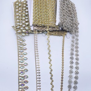 Bande décorative personnalisable en strass acryliques DIY, clous en plastique, argent et or, pour chaussures, sacs, textiles de maison et accessoires - Product Image 5