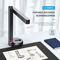 Escáner de Libros Automático de Alta Velocidad, Cámara de Documentos Portátil, Máquina Escáner para Documentos