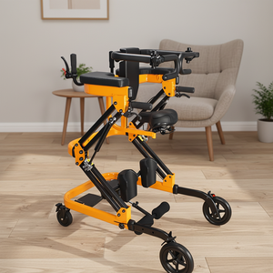 Déambulateur pliable réglable pour la paralysie des membres inférieurs due à la paralysie cérébrale (PC) chez l'enfant, aides à la marche pour enfants et adultes - Product Image 1