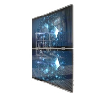 Moniteur IPS LED portable de 15.6 pouces pliable double triple moniteur conception interface de type C moniteur empilé le plus flexible pour ordinateur portable