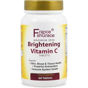 Yüksek kaliteli takviyesi cilt kollajen çiğneme vitaminleri C beyazlatma hapları Tablet