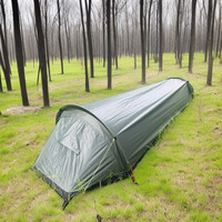 Tente de bivouac MCETO avec tapis, ensemble complet, randonnée pédestre, aventure, équipement de camping léger