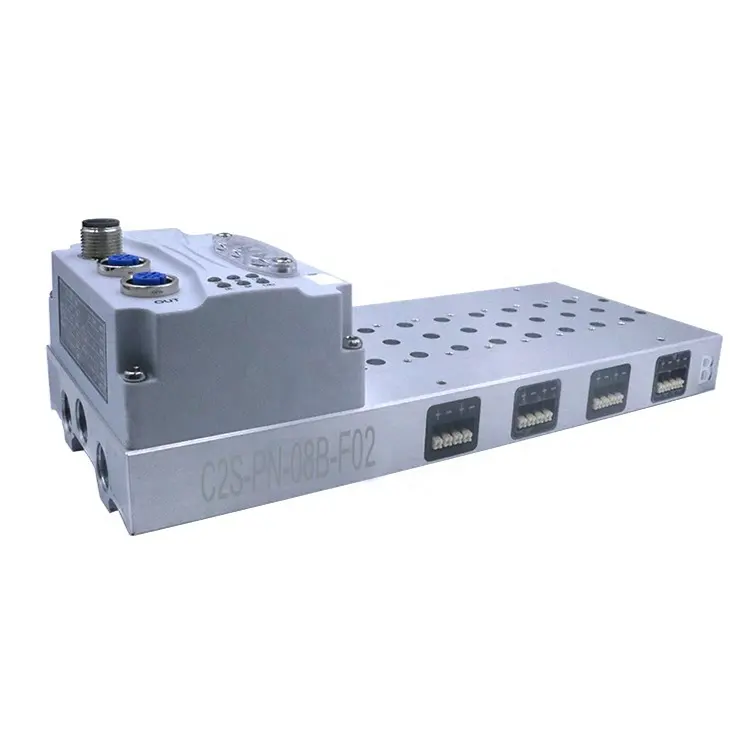 4-24 posisi PROFINET pneumatik Bus Valve Island Manifold Base Fieldbus Valve Terminal untuk FESTO SMC CKD AIRTAC