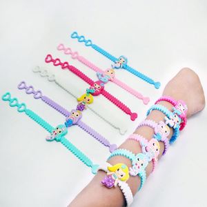 Accesorios para Fiestas: Collar de Cola de Sirena, Pulsera de Estampado, Anillo, Llavero, Tatuajes Temporales, Pajita - Product Image 3