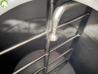 Cuve de Fermentation de Yaourt en Acier Inoxydable de Qualité Alimentaire 5KL avec Agitateur Ancre, Équipement Commercial de Traitement Laitier