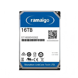 ฮาร์ดไดรฟ์ ST16000VE002 ST16000VE000 ความจุ 16TB ขนาด 3.5 นิ้ว SATA 6Gb/s 7200 รอบต่อนาที แคช 256MB สำหรับระบบกล้องวงจรปิด DVR NVR AI - Product Image 1
