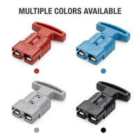 Connecteur de batterie personnalisé de style Hinicable SB50, contact en cuivre à courant élevé, connecteur d'alimentation à déconnexion rapide