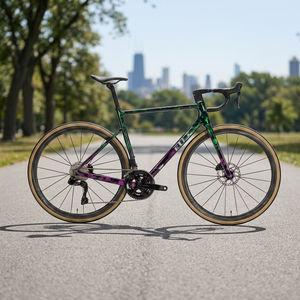 Bicicleta de Carretera de Fibra de Carbono 700c, Horquilla con Frenos de Disco Dobles, 11 Velocidades, Llanta de Aleación de Aluminio, Sillín de Alto Rendimiento - Product Image 2