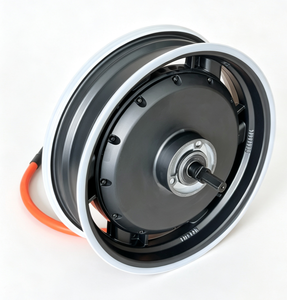 ANGYANG <span class=keywords><strong>AY</strong></span> M40V1 OEM Motore Mozzo BLDC 48V/60V/72V 5000W con Cerchio Integrato 14x3.5" 240N.m 92% Efficienza Dual Hall per <span class=keywords><strong>E</strong></span>-Moto - Product Image 4