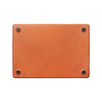 Étui pour ordinateur portable étanche en gros recyclé couverture finie en cuir véritable pour hommes sacoche pour ordinateur portable MacBook