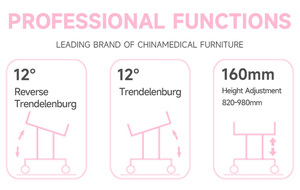 ABS nôi nghiêng và nâng chấp nhận được chống nghẹt thở chức năng câm bánh xe mới sinh em bé nôi cho thai sản trung tâm - Product Image 6