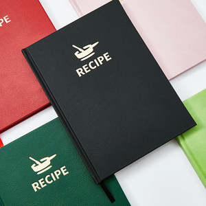 2026 tarifi kitabı B5 PU deri ciltli aile yemek kitabı kendi kişisel tarifi defter düzenlemek için - Product Image 4