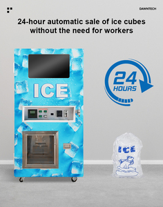 Commercial Automatic <b>Ice</b> Vending <b>Machine</b> Bulk <b>Ice</b> <b>Maker</b> Self Service 24/7 <b>Ice</b> Dispenser - Product Image 4