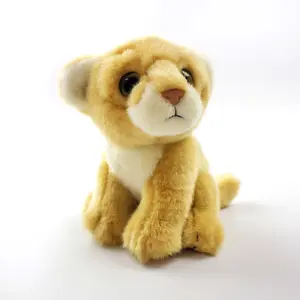 Wholesale OEM ODM Mountain Female Lion Plush Stuffed Animal Plush Toy Gifts for Kids, Cuddlekins