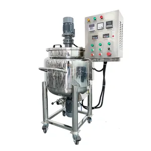 Detergent Liquid Making Machine HONE Small Capacity Liquid Soap Production Line Liquid Detergent Manufacturing Mixer Hand Wash Making Machine