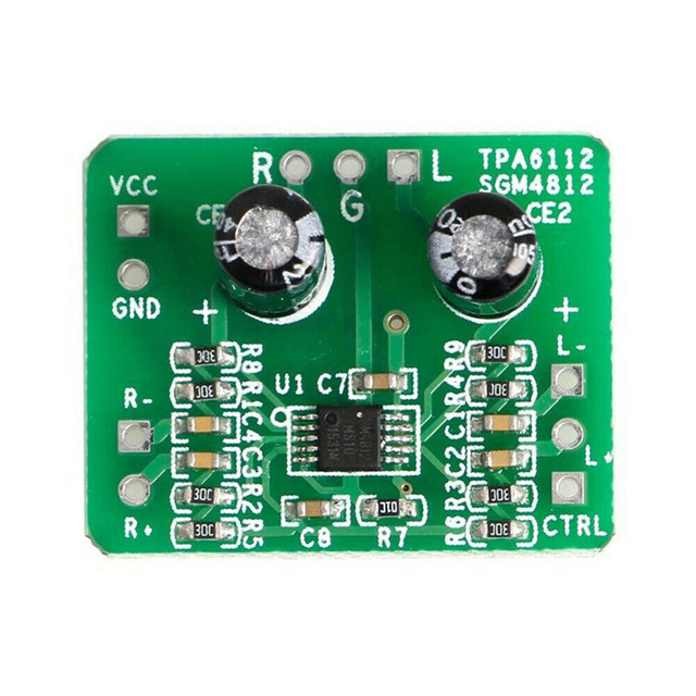 Original new Difference Balanced Single Port Output Amplifier Board Headphone HIFI Amplifier TPA6132