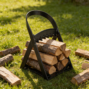 Herramienta Manual <span class=keywords><strong>para</strong></span> Partir <span class=keywords><strong>Leña</strong></span> de Acero al Carbono Negro de Grado Industrial, Partidor de <span class=keywords><strong>Leña</strong></span> Resistente - Product Image 5