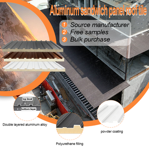 Painel Sandwich de Alumínio à Prova de Fogo para Câmaras Frias Qingliang Painéis de Parede Pré-fabricados Painel para Câmaras Frias - Product Image 3