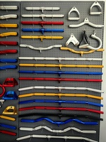 Barres de poignée en aluminium de qualité commerciale pour équipement de fitness, accessoires de câble pour entraînement, barres de traction