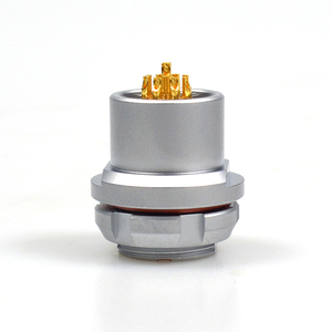F-serie hybride elektrische glasvezelconnector 360 °   EMC-afscherming voor gevoelige signaaloverdracht - Product Image 2