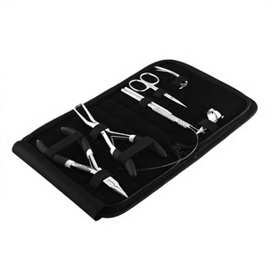 El kit de herramientas de extensión de cabello Personalizado incluye Dedo de separación y herramienta de lazo de cabello con alicates removedores de microcuentas de la mejor calidad - Product Image 1