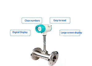 Meteran Aliran Gas Vortex, Argon Toluena Benzena Xylene Hydrogen Sulfida Sulfur Dioksida Amonia Udara Terkompresi - Product Image 6