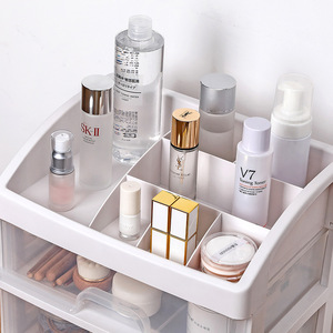 Transparante Desktop Kleine Lade Bureau Opbergkast Plastic <span class=keywords><strong>Mini</strong></span> Cosmetische Opbergdoos - Product Image 3