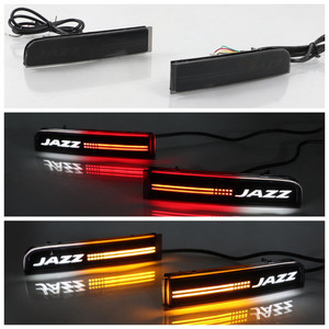 ไฟท้าย LED สำหรับรถยนต์ Honda Fit <span class=keywords><strong>Jazz</strong></span> ปี 2020 ขึ้นไป จำนวน 2 ชิ้น  ไฟสะท้อนแสงกันชนหลัง ไฟตัดหมอกหลัง ไฟเบรก ไฟ DRL  ไฟเลี้ยวแบบไดนามิก - Product Image 2