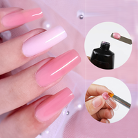 MOBRAY Marque Privée Kit de Gel Poly pour Extension d'Ongles 3D avec Lampe UV LED Design Cartoon Jelly Back en Gros avec Lampe UV OEM