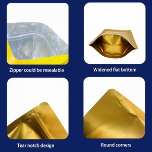 Bolsas <span class=keywords><strong>de</strong></span> Mylar Personalizadas <span class=keywords><strong>de</strong></span> 3.5g a Prueba <span class=keywords><strong>de</strong></span> Humedad y Olor, Bolsas <span class=keywords><strong>de</strong></span> Plástico Reutilizables para Envasado <span class=keywords><strong>de</strong></span> Alimentos - Product Image 2