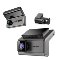 AD-561 Voiture Dvr Caméra Boîte Noire Avec Wifi 2k + 1k + 1k Enregistreur Vidéo Double Objectif Dashcam Avant et Arrière Dash Cam